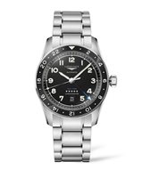 Orologio Longines Uomo Spirit Zulu Time in Acciaio L38124536 - L38124536